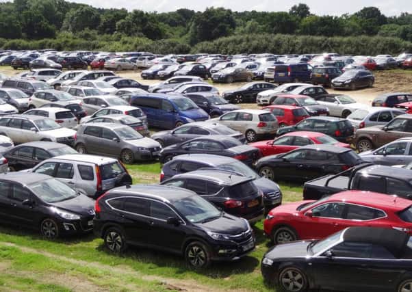 More than 1,000 vehicles left unattended near Gatwick Airport.