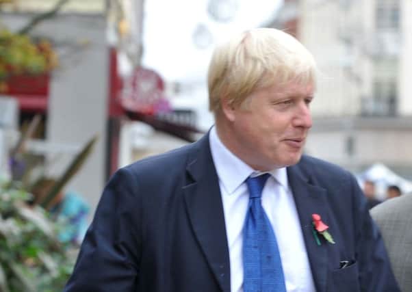 Boris Johnson in Bedford
