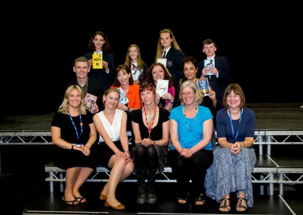 Brilliant Book Awards 2016 - Readers, Authors,   school Love Literacy & Librarian staff & Steyning Book Shop staff