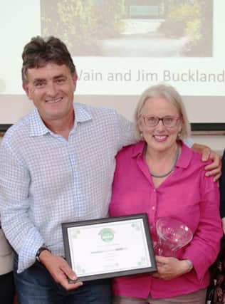 Jim Buckland and Sarah Wain, head gardeners, win Horticulture Week's Custodian Award