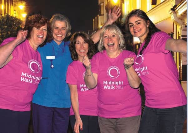 The latest hospice walk takes place tonight