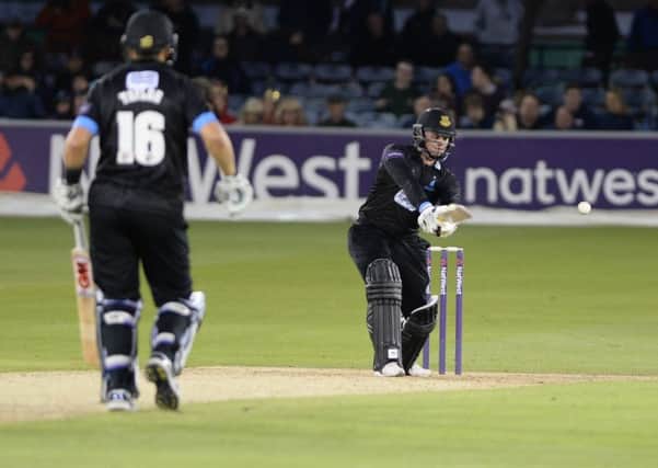 Matt Machan in action against Middlesex. Picture by Phil Westlake