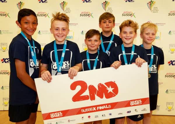 Crawley Year 7 Cricket Street 20 silver medallists at the Sussex School Games at K2 SUS-160307-161922002