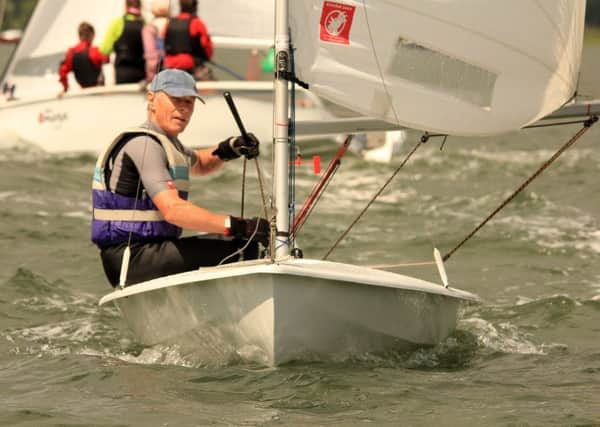 One of the many sailors enjoying the Dell Quay Sailing Club regatta / Picture by Chris Hatton