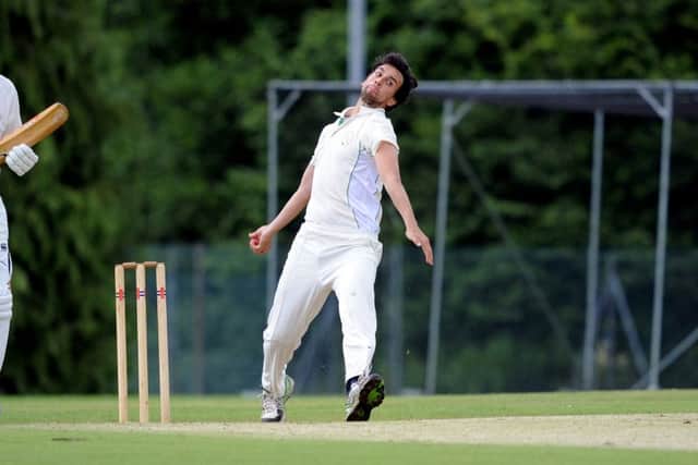 Cricket; Sussex League Division 4: West Chiltingham v Slinfold (batting).  Jake Hodgeson. Pic Steve Robards SR1619366 SUS-160407-130811001