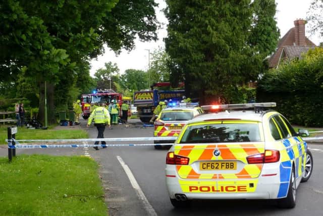 UPDATE: Man dies after taxi and lorry crash in Horsham
