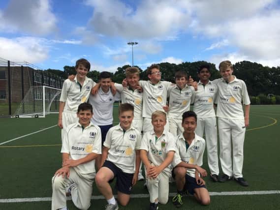 Oakmeeds Mid Sussex Schools District Cricket Final Champions