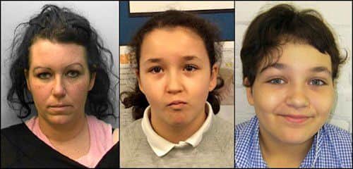 (Left to right) Rachel, Zara and Safiyyah. Picture: Sussex Police SUS-160507-174041001