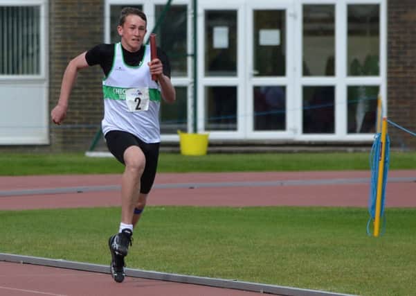 Cellan Robinson was one of Chi Runners' stars in the Under-15 meeting / Picture by Lee Hollyer