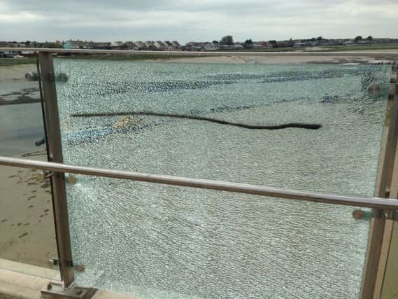 The Adur Ferry Bridge has been beset by vandalism since it opened