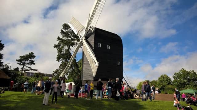The fete held at High Salvington Windmill