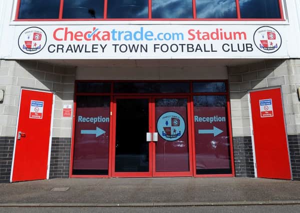 Crawley Town FC. Pic Steve Robards  SR1612609 SUS-160305-173846001