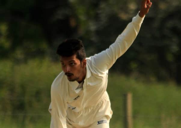 Ajinkya Deshpande bowled superbly for Stirlands / Picture by Chris Hatton