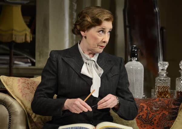 Phyllis Logan as Monica Reed. Picture by Nobby Clark