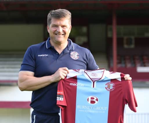 New Hastings United Football Club manager Darren Hare. Picture courtesy Scott White