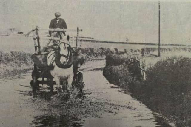 Flooding at Pulborough in 1936