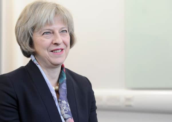 18/1/2016 (BF)  Home Secretary Theresa May visited the University in Portsmouth earlier this year