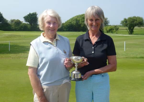 Doreen Scragg and Sue Bywater at Selsey GC