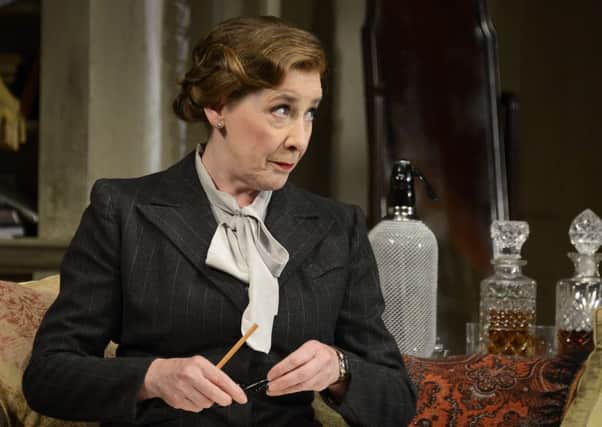 Phyllis Logan stars as Monica Reed in Present Laughter. Picture: Nobby Clark ANL-160630-101846001