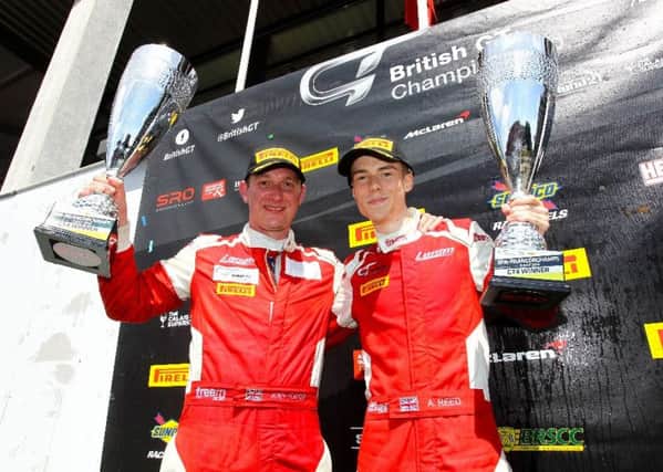 Lanan Racing Team's British GT Champions Joey Foster and Alex Reed