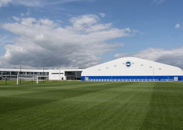 The Brighton and Hove Albion training ground, in Lancing SUS-160604-112020001