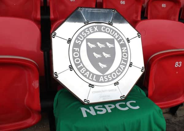Sussex Community Shield match kick-offs NSPCC Childline fundraising