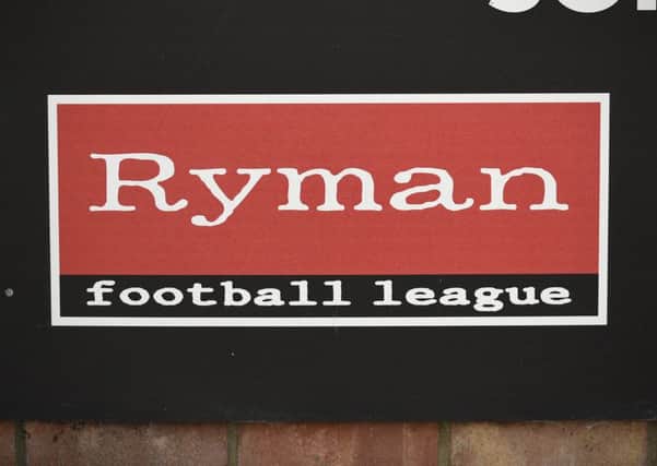 SOHAM: Football RYMAN LEAGUE Division One North: Ryman League football badge web filer
Picture Mark Westley ANL-150211-101852009