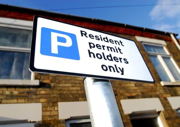 Maurice Hope believes it is not fair not to remind people about renewing their parking permits