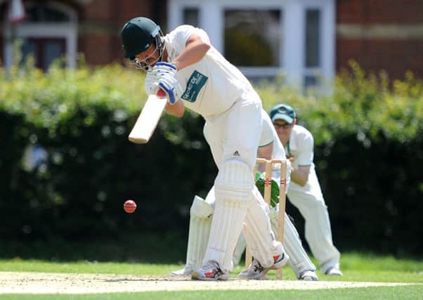 George Perry batting for Chichester at Burgess Hill / Picture by Steve Robards