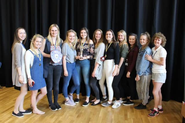 CollyerÂ’s Netball Team has been named Team of the Year