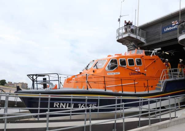 The all weather Shoreham lifeboat at the station open day earlier this year. Photo: Eddie Mitchell