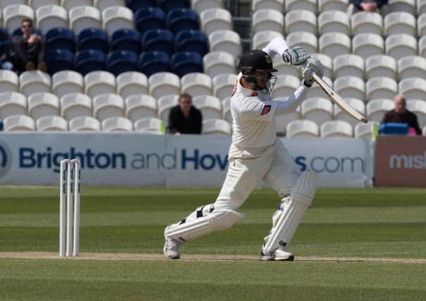 Ross Taylor. Sussex v Leicestershire - day one at Hove. Picture by Phil Westlake SUS-160205-205714001
