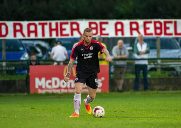 Mark Connolly. Crawley Town. Picture by Jack Beard SUS-160720-092226001