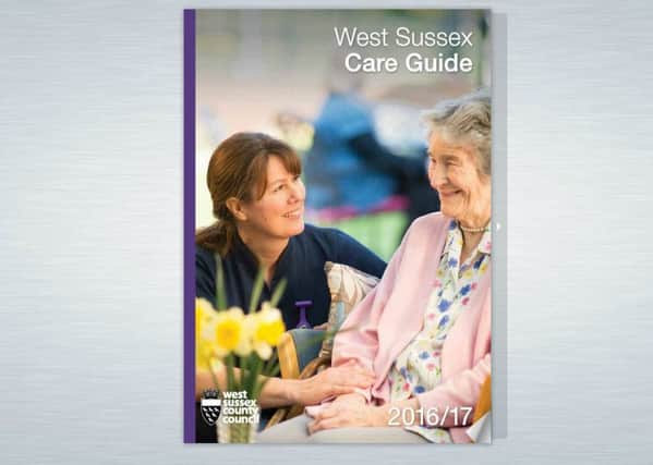West Sussex Care Guide 2016/17 SUS-160720-113909001