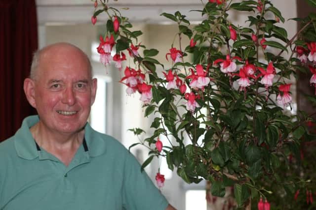 Jim Gray won second prize for his fuchsia DM16130763a