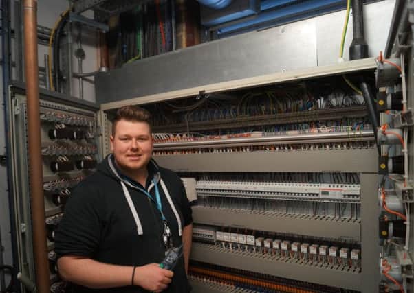 James Martin studied at Sussex Coast College Hastings four years ago before returning to study an electrical installations apprenticeship in 2014. Photo courtesy of SCCH