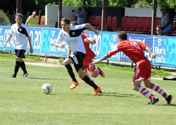 Action from Pagham's tussle with Portland