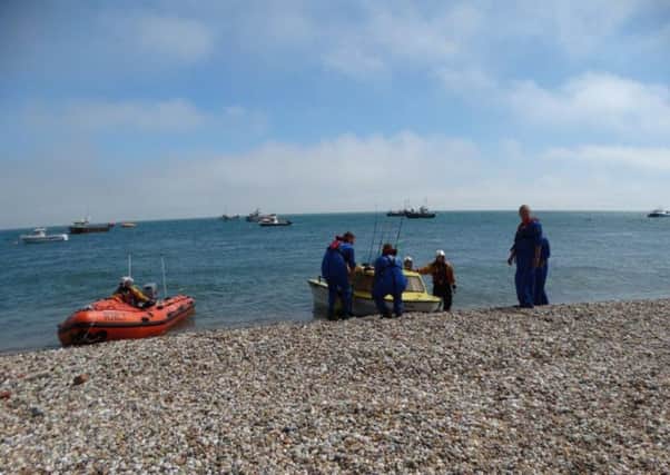 Selsey lifeboat towed a 15ft angling boat to shore