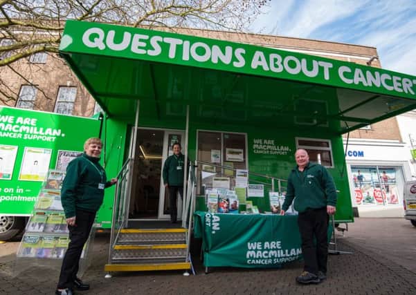 The Macmillan Cancer Support mobile unit is coming to Shoreham