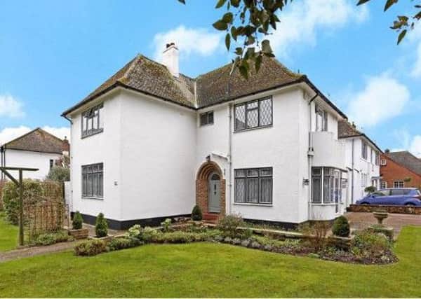 Â£670,000 could buy a four bedroom house in the Goring Hall area of Worthing