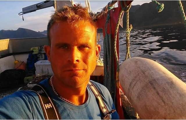 Darren Brown, 37, has been missing since going overboard in the English Channel last month. SUS-160726-140608001