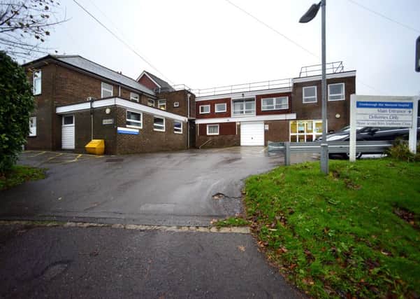 Doctors were praised for helping to keep Crowborough Hospital open