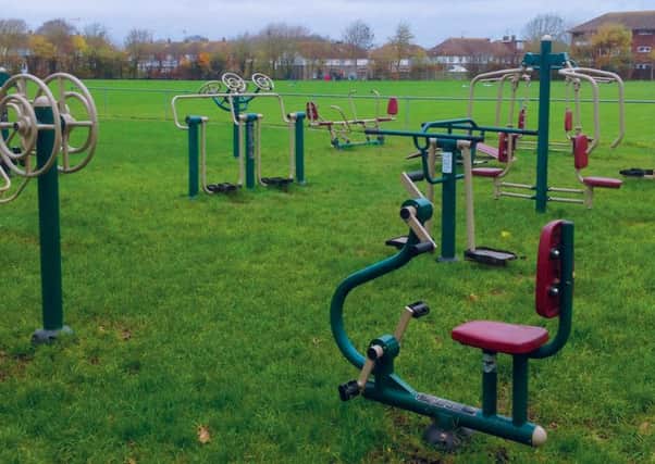 Arun Wellbeing is organising several classes which encourage people to use outdoor gym equipment in parks