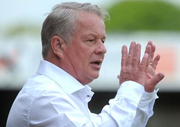 Crawley Town FC Manager Dermot Drummy. 07-05-16. Pic Steve Robards  SR1613264 SUS-160705-170854001