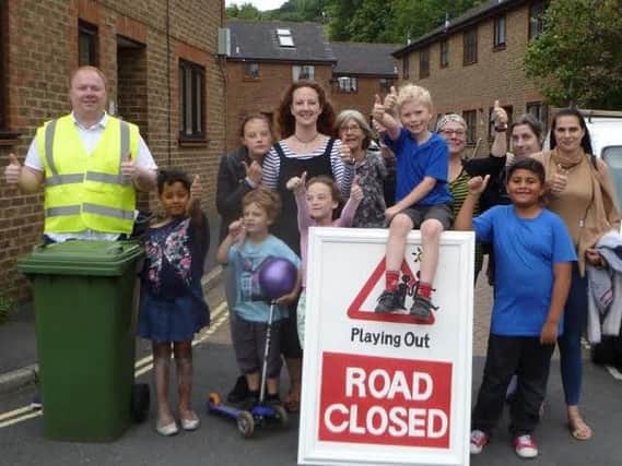 Parents are being given the chance to apply for temporary road closures as part of a street play trial scheme
