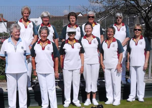 Chichester ladies who won their latest Top Club match at Pagham