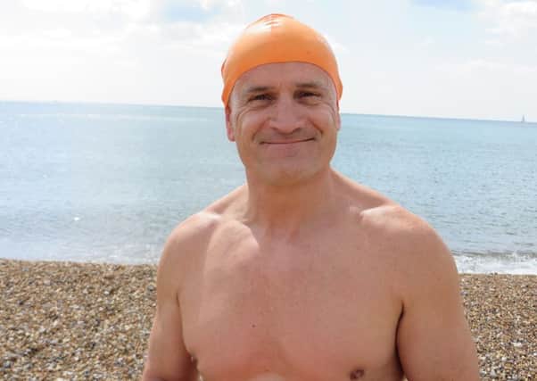 Keen swimmer Phil Bristow from Worthing is set to tackle the English Channel