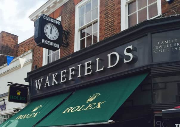 Wakefields' clock has been re-installed in West Street