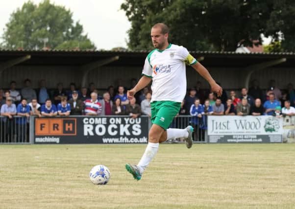 Dan Beck helped the Rocks to victory at Pagham / Picture by Tim Hale