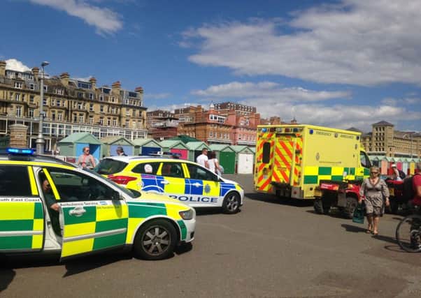 A body was discovered in the sea near Hove beach on Sunday, July 31